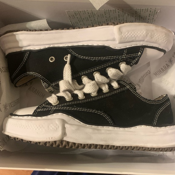 Maison Mihara Yasuhiro OG Peterson Sole Canvas low
